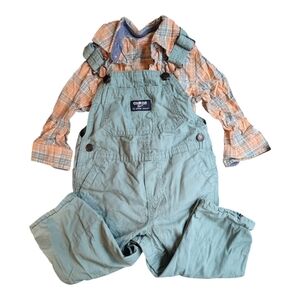 Boys 18m Overalls 2-piece Set - OshKosh B'gosh